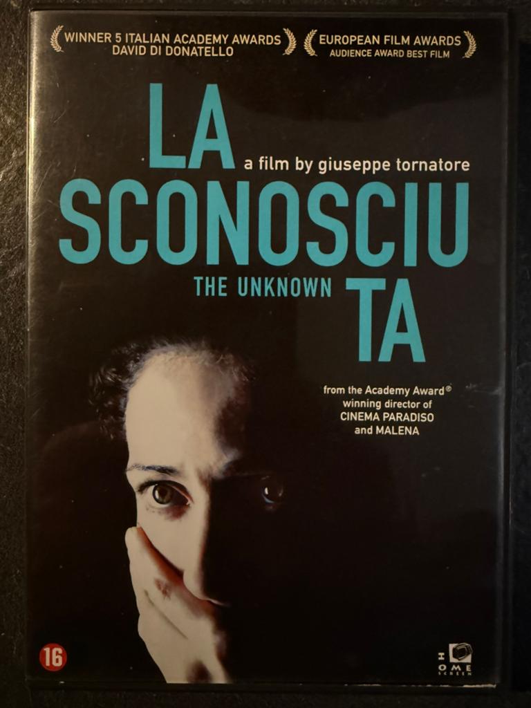 La Sconosciuta dvd, Vanaf 16 jaar, Ophalen of Verzenden, Gebruikt, Italië