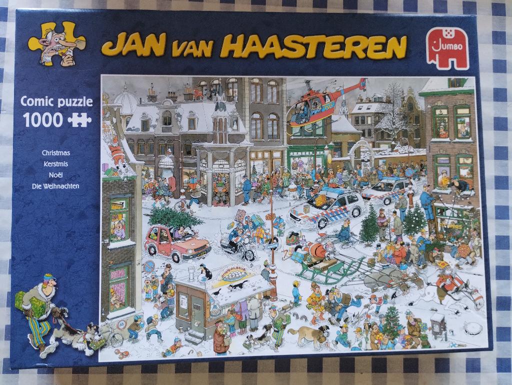 puzzels Jan van Haasteren, Ophalen of Verzenden, 500 t/m 1500 stukjes, Zo goed als nieuw, Legpuzzel