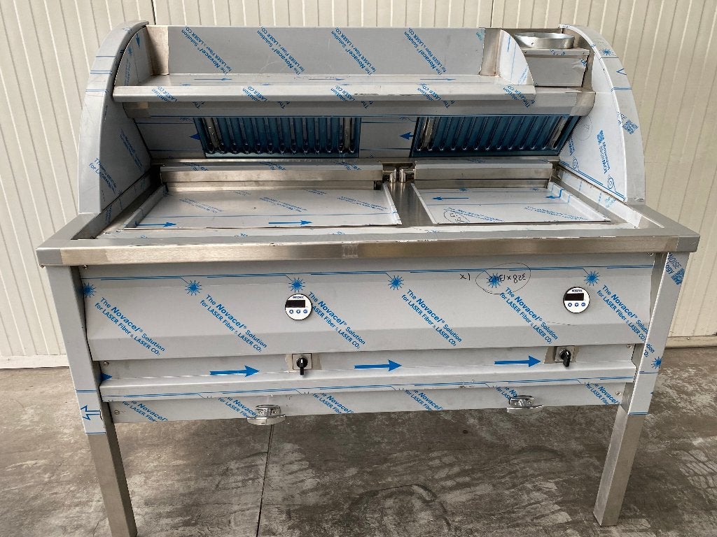 Elektrische 400V visbakoven / vis frituur bakwand - friteuse, 4 liter of meer, Verzenden, Nieuw, BBT | Food Equipment