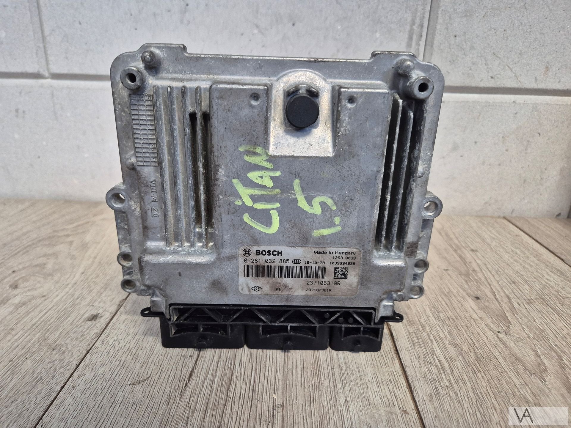 ECU motorcomputer Citan Kangoo Dokker 1.5 diesel 0281032885, Gebruikt, -, Renault, -