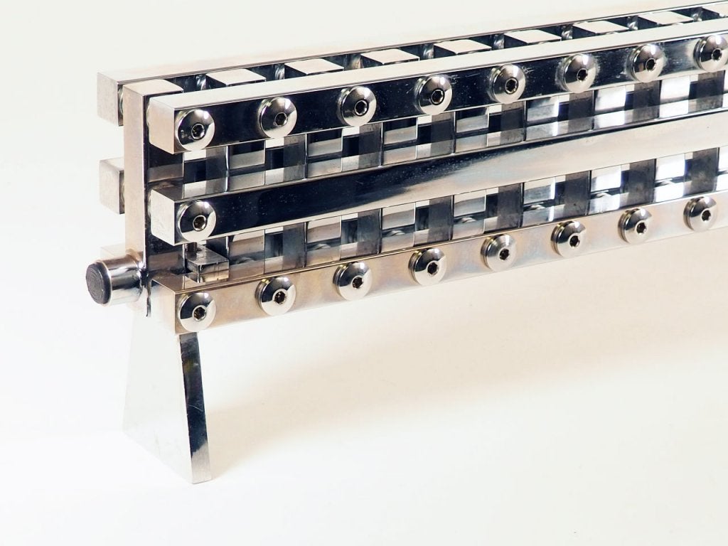 Zanzibar design radiator 198x12x8.5 cm chroom (showmodel), Niet ingevuld, Zo goed als nieuw, Niet ingevuld, Ophalen