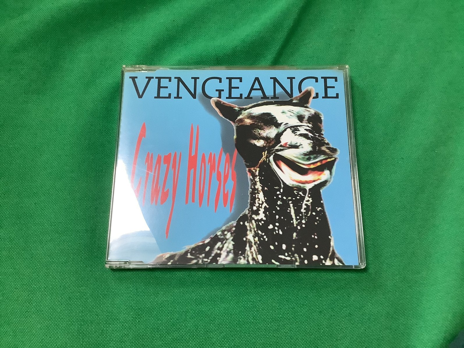 Vengeance-Crazy Horses single (NL), Ophalen of Verzenden, Gebruikt, Rock en Metal