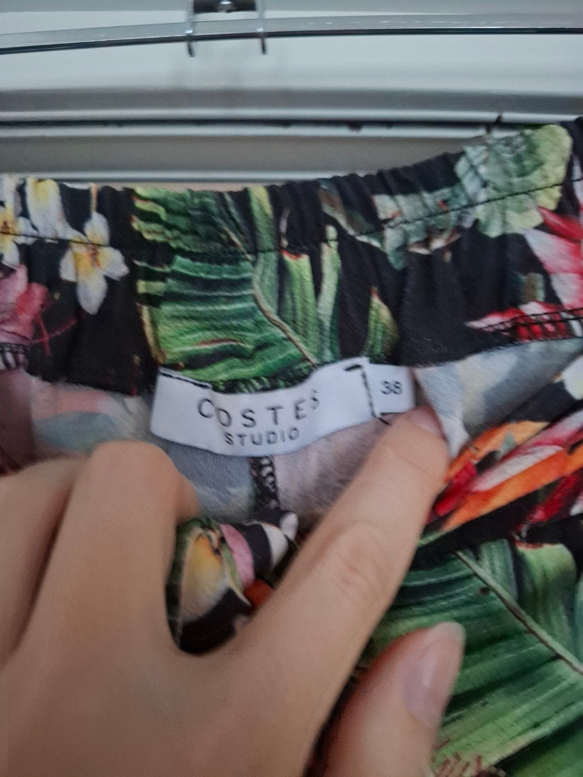 Costes tropische print short maat 38, Maat 38/40 (M), Meerkleurig, Ophalen of Verzenden, Zo goed als nieuw
