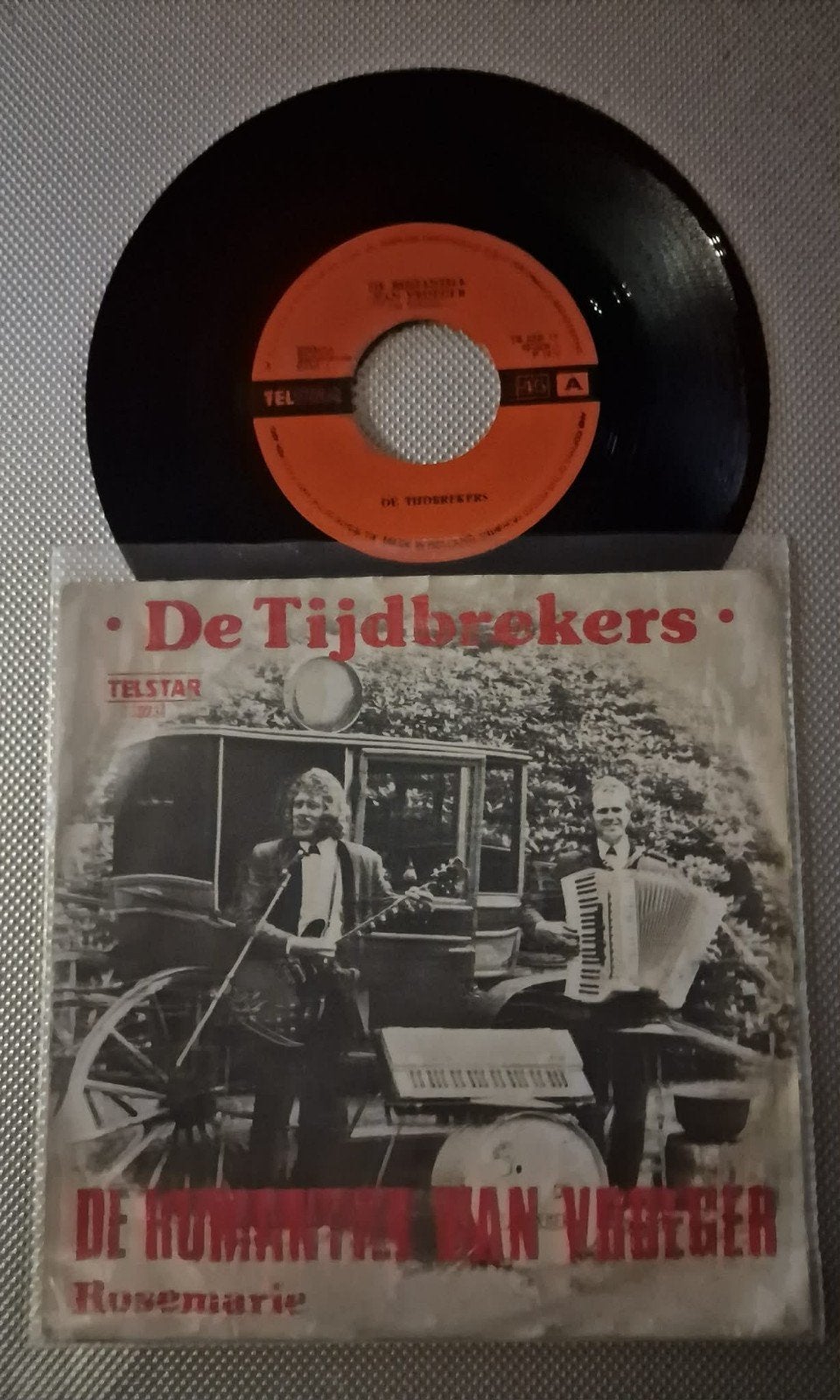 De Tijdbrekers - De Romantiek Van Vroeger / Rosemarie, Cd's en Dvd's, Gebruikt, 7 inch, EP, Nederlandstalig