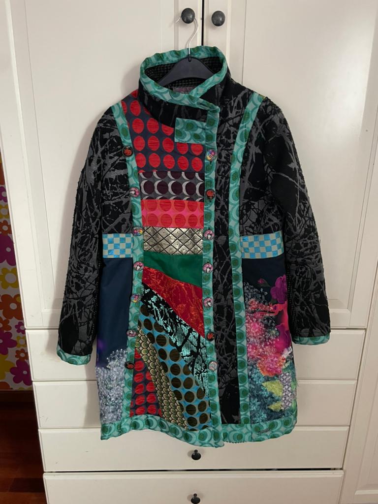 Desigual jas 44, Kleding | Dames, Verzenden, Zo goed als nieuw, Maat 42/44 (L), Roze