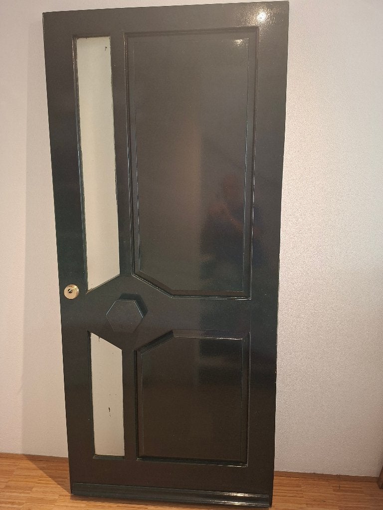 Northgo deur met driepuntssluiting - 205,5x92 cm, Ophalen, Gebruikt, 80 tot 100 cm, Buitendeur