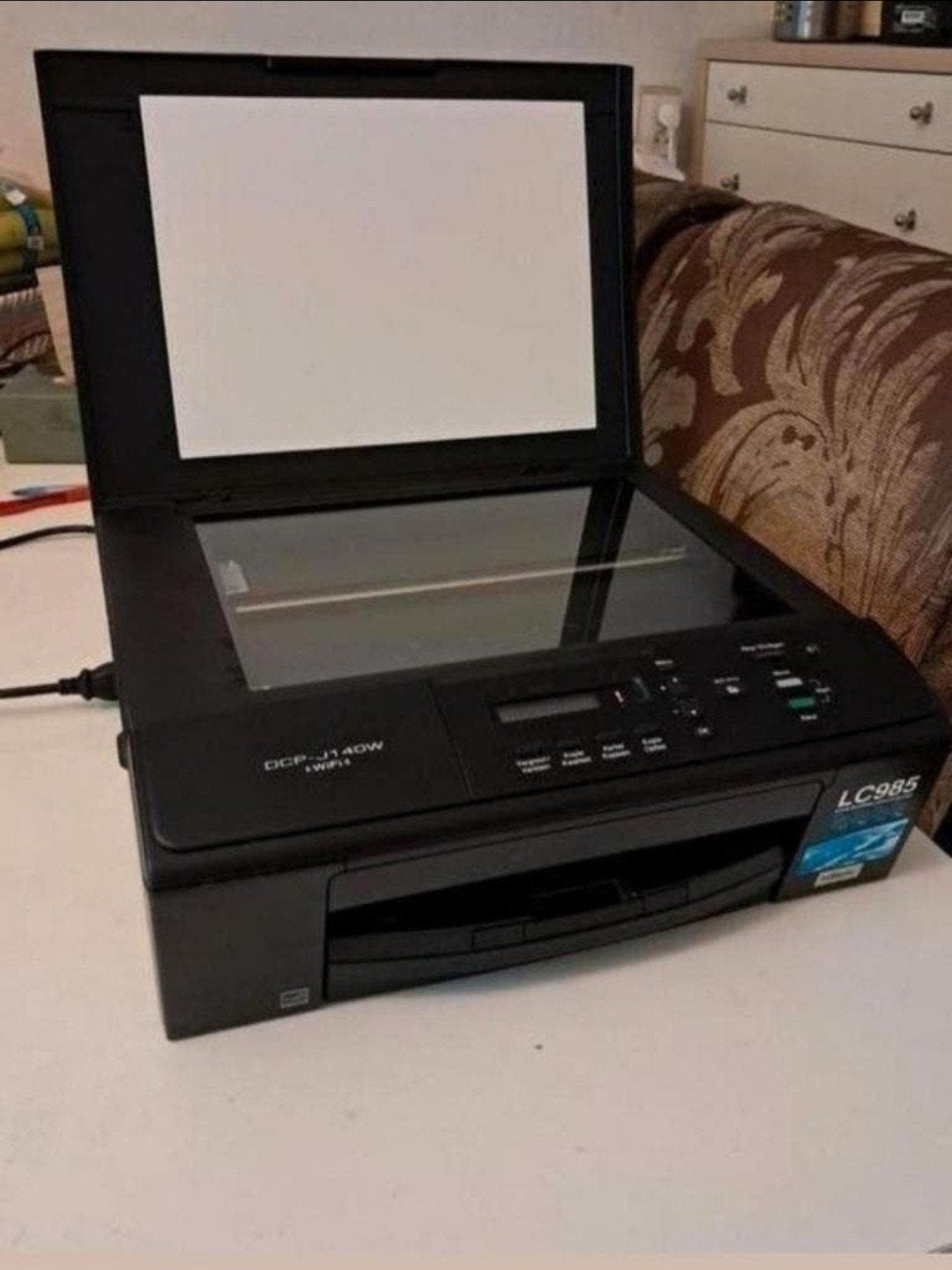 Te koop, Brother merk printer en scanner DCP-J140W., Ophalen