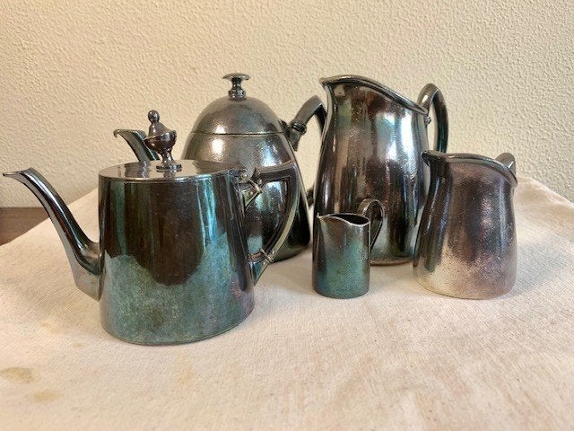 Art Deco Directie Servies V&D Leiden Gero Chris van der Hoef, Ophalen of Verzenden