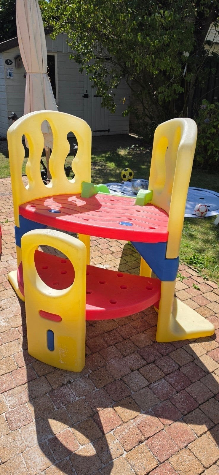 Little Tikes Klimtoestel met Glijbaan, Kinderen en Baby's, Speelgoed | Buiten | Speeltoestellen, Ophalen, Gebruikt, Klimwand