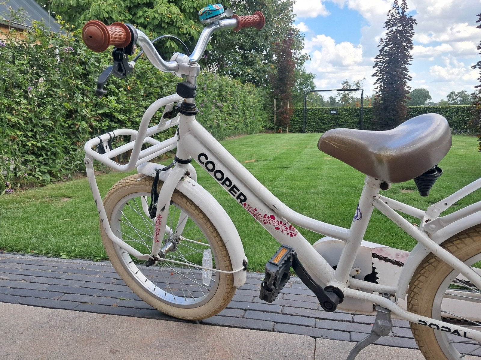 Popal Cooper meisjesfiets, Fietsen en Brommers, Fietsen | Meisjes, Ophalen, Gebruikt, 20 inch
