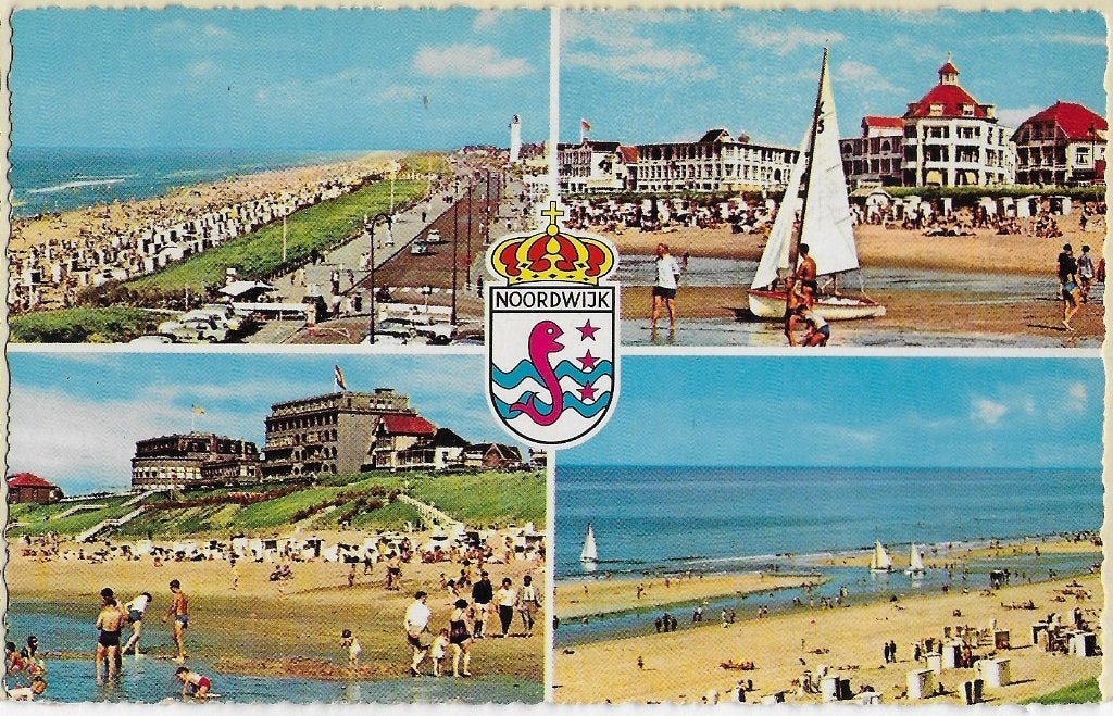 Noordwijk Oude Ongelopen Ansichtkaart( B3244 ), Ophalen of Verzenden, 1980 tot heden, Gelopen, Zuid-Holland