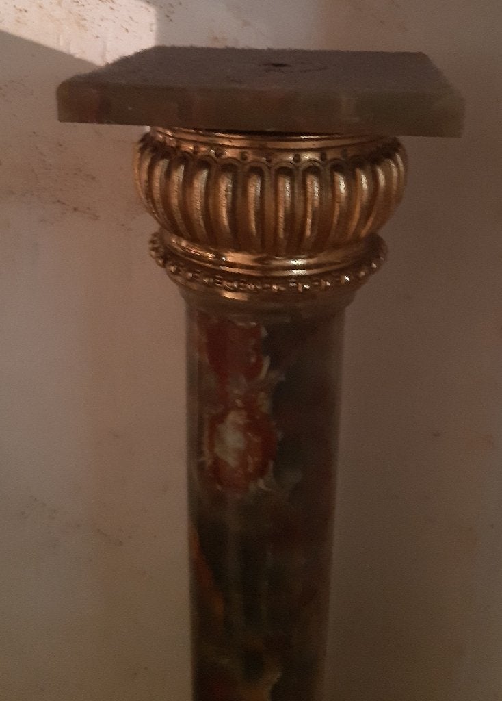 marmeren piedestal, Antiek en Kunst, Ophalen
