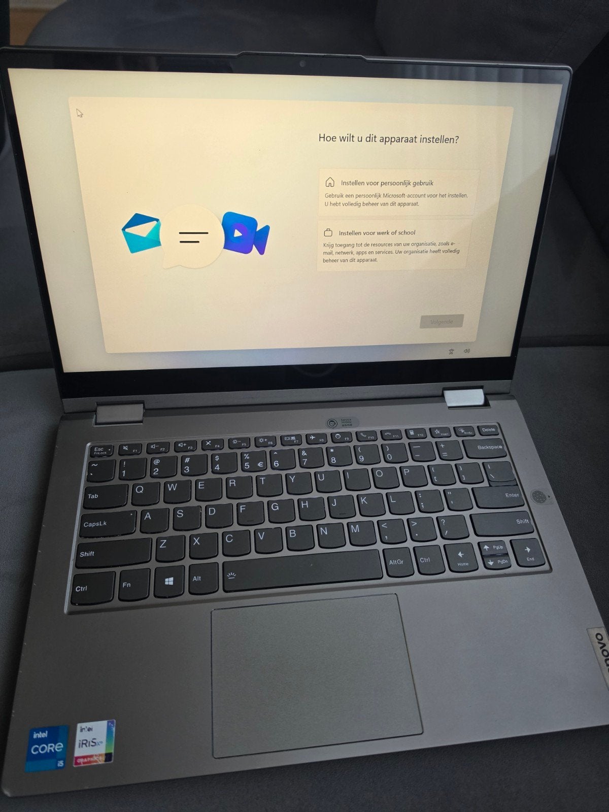 Lenovo thinkbook 2023 yoga 2 in 1 met leno pen, Computers en Software, Windows Laptops, Ophalen of Verzenden, Zo goed als nieuw