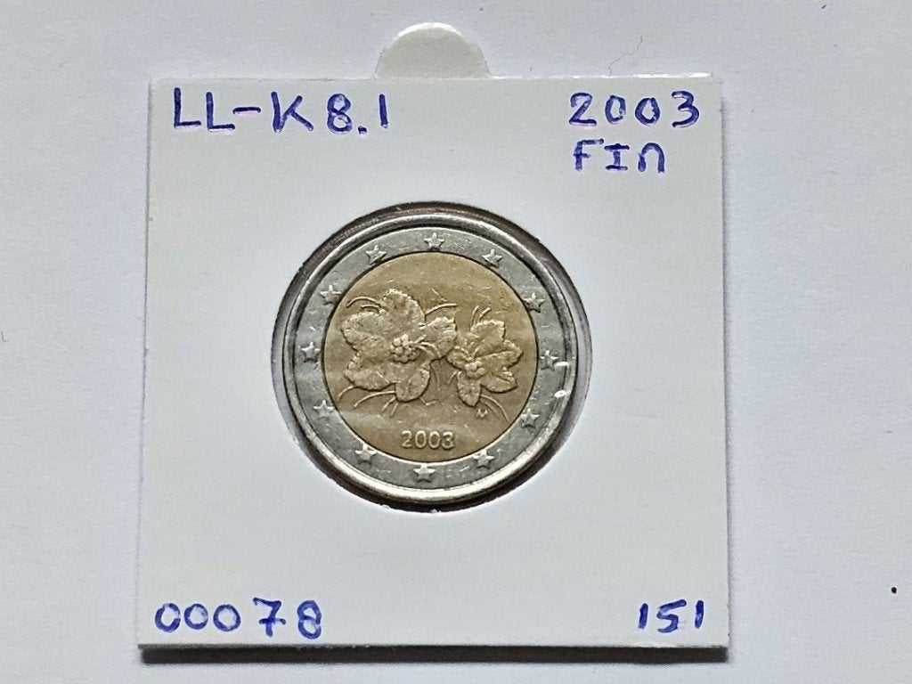 2-euromunt Finland (FIN) 2003 Koers LL-K8.1, Ophalen of Verzenden, Finland, 2 euro, Losse munt
