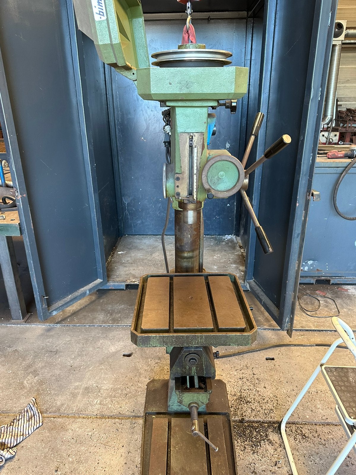 BIMAK 32 me KOLOMBOORMACHINE KOLOMBOOR BOOR, Ophalen of Verzenden, Zo goed als nieuw, Kolomboormachine