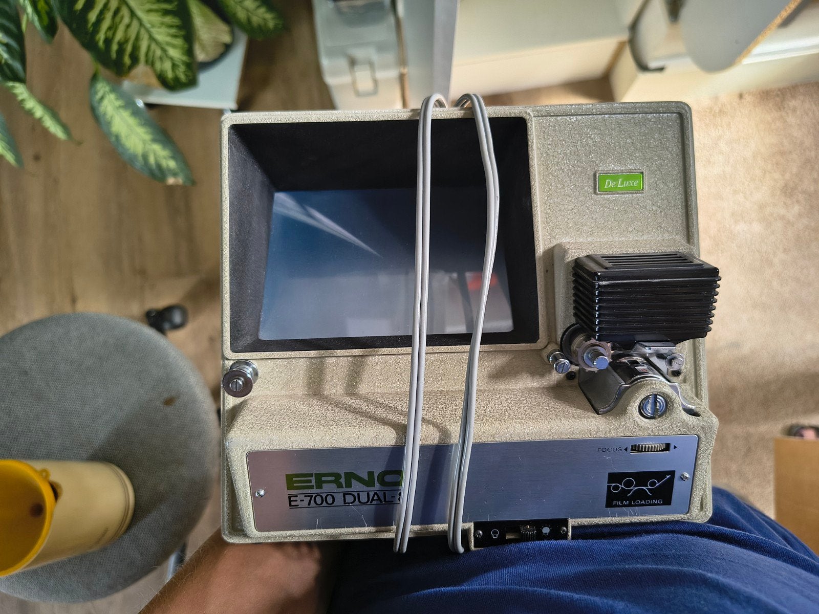 Erno E-700 Dual 8mm Filmviewer - Vintage Film Accessoire, Ophalen, Accessoire