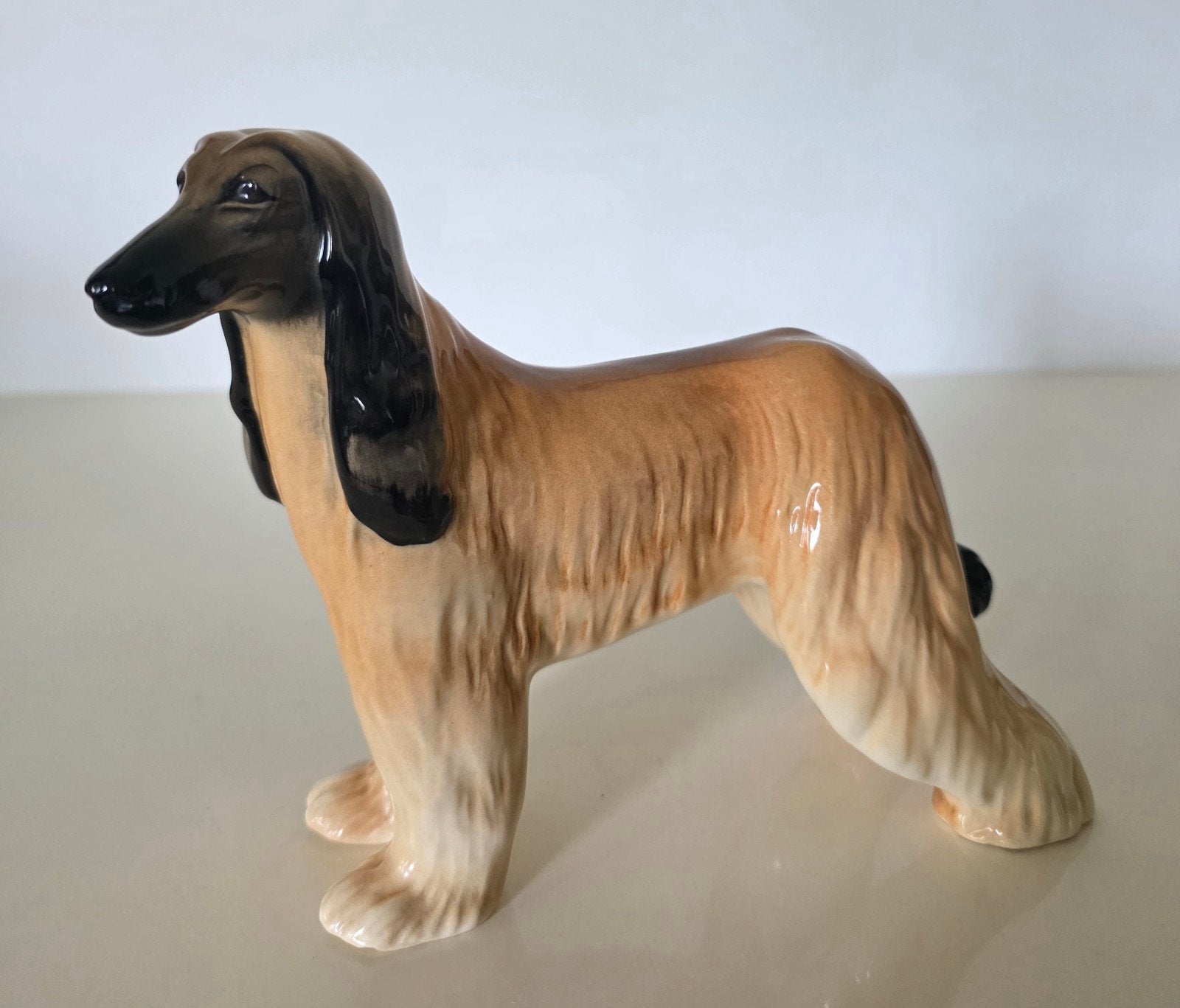 Beswick England beeldj Afghaanse windhond, Hajubah of D., Ophalen of Verzenden, Gebruikt, Dier