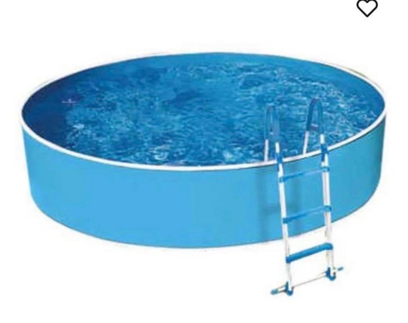 Rond  inbouw of Opzetzwembad 3.6 x 0.9 m met trap, Ophalen, Gebruikt, 80 tot 120 cm, Rond