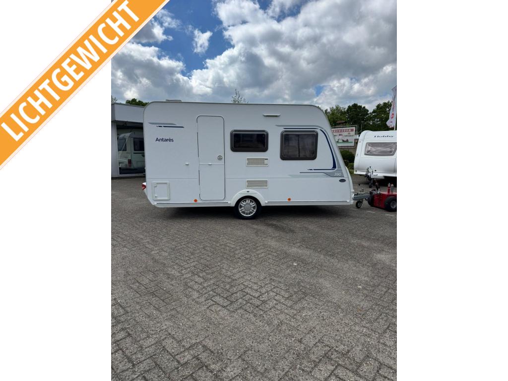 Caravelair Antares 390 Voortent., Caravans en Kamperen, Caravans, Bedrijf, Treinzit, 750 - 1000 kg, Ringverwarming