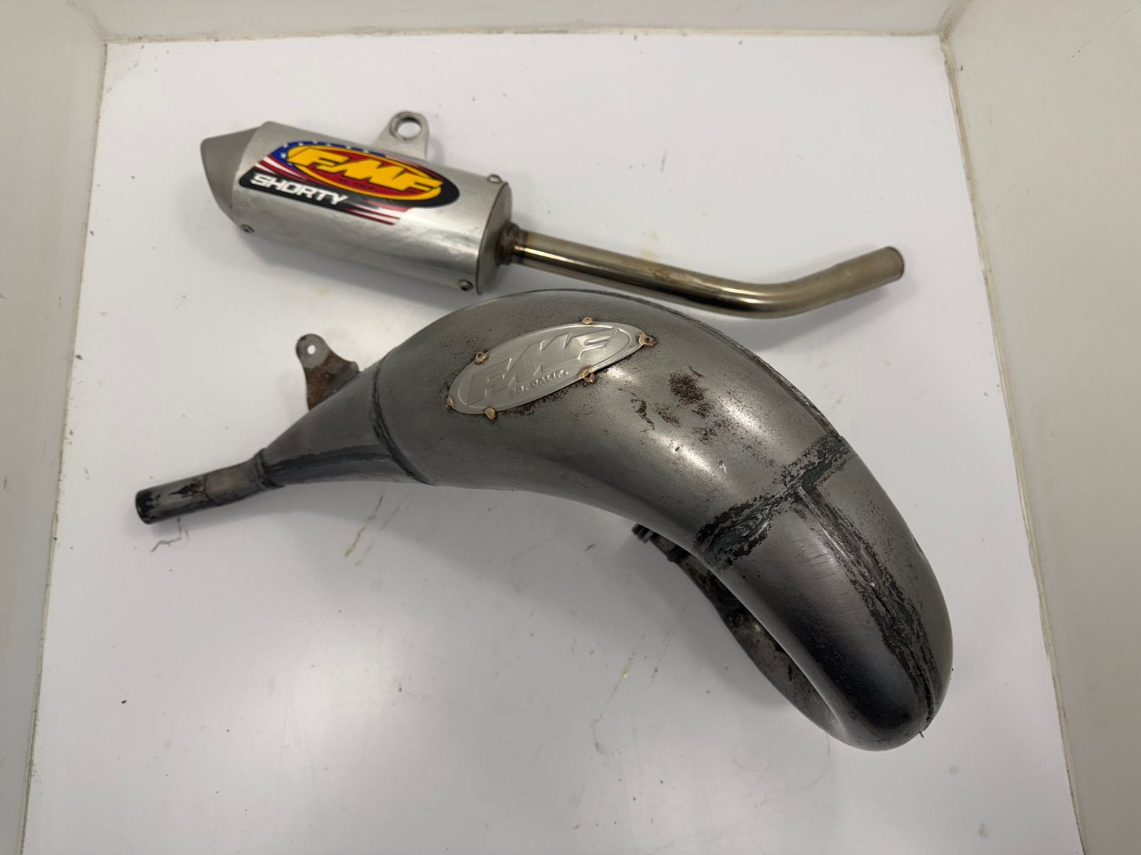 FMF Factory Fatty + shorty demper KTM SX 125 2004-2010, Motoren, Ophalen of Verzenden