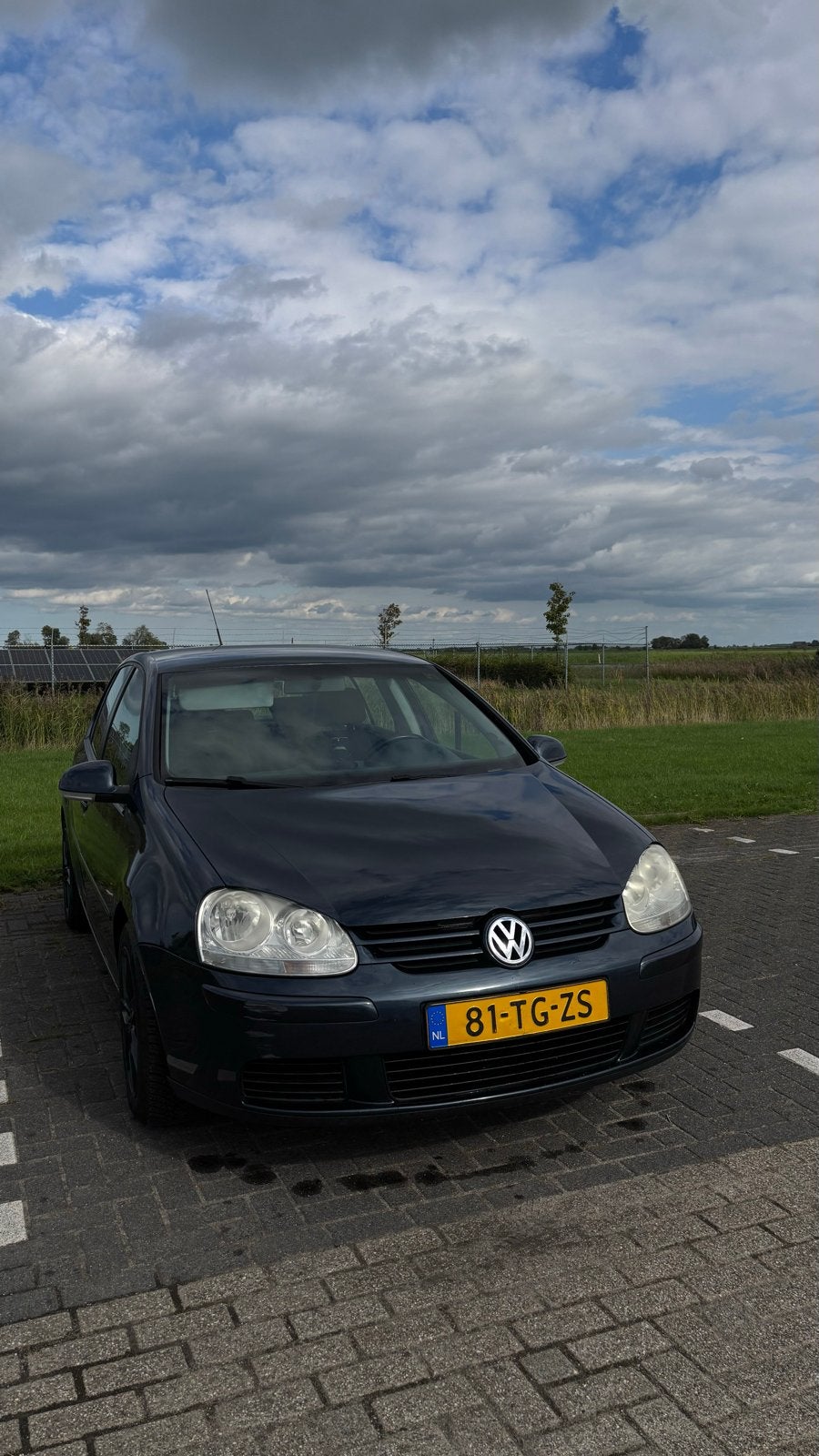 Volkswagen Golf Sportline 1.6 75KW 5D 2006 Grijs, Auto's, Voorwielaandrijving, Stof, 4 cilinders, 620 kg