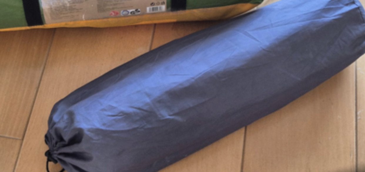 Te koop : zelfopblazend 1 pers. Kampeermatras, Ophalen, Zo goed als nieuw, 1-persoons