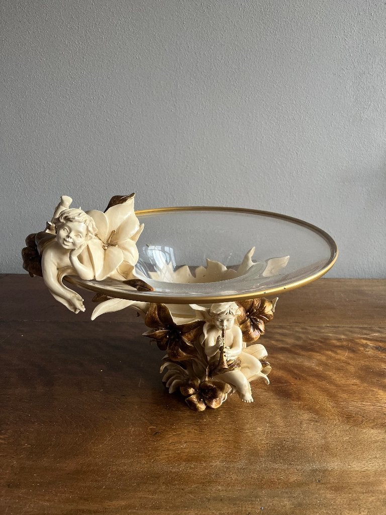 decoratieschaal te koop, Ophalen, Schaal, Rond, Glas