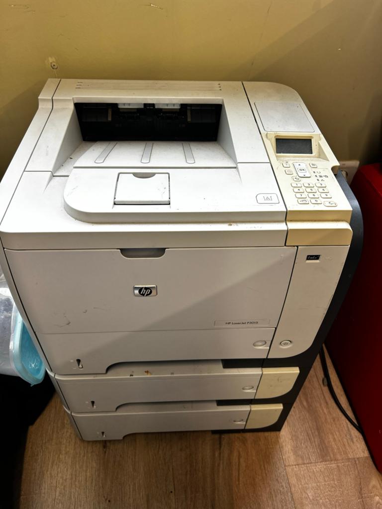 HP LaserJet P3015 Laserprinter - Zwart-wit, Zwart-en-wit printen, Gebruikt, Printer, Ophalen of Verzenden