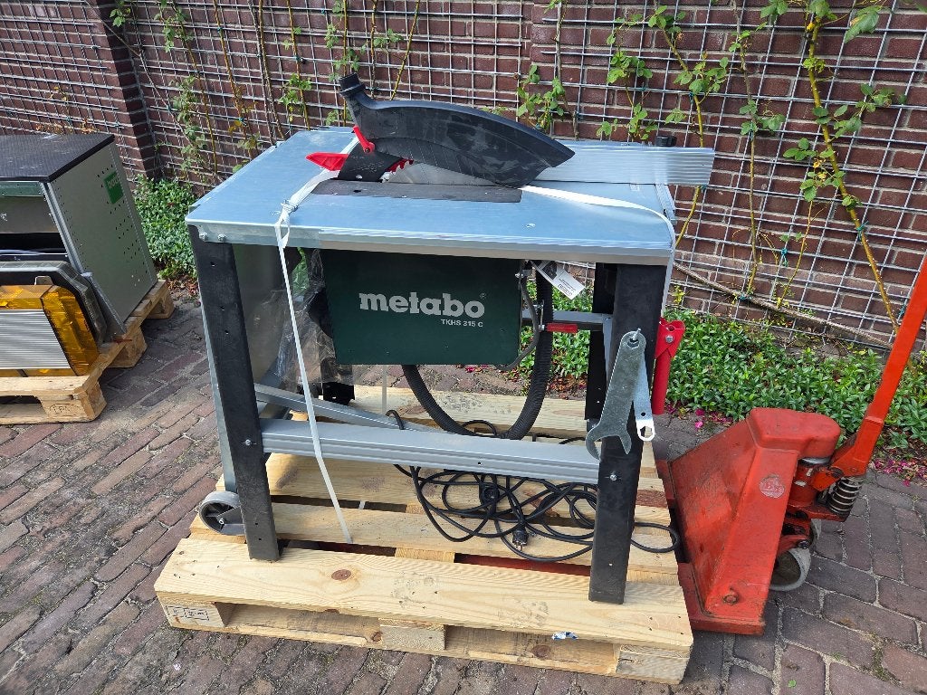 Metabo TKHS 315 C tafelcirkel Zaagmachine, Doe-het-zelf en Verbouw, Ophalen, Zo goed als nieuw, Afkortzaag, 30 tot 70 mm