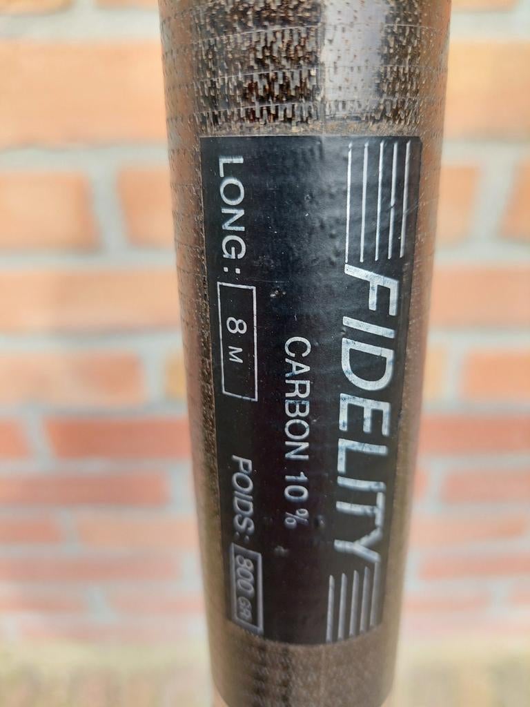 Fidelity Vaste Hengel 8M Carbon 10% - 800 gram, Ophalen of Verzenden