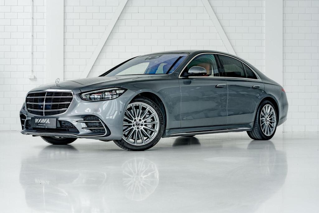 Mercedes-Benz S-klasse 500 4MATIC AMG Line | Panoramadak | B, Auto's, Mercedes-Benz, Automaat, Gebruikt, Euro 6, Leder