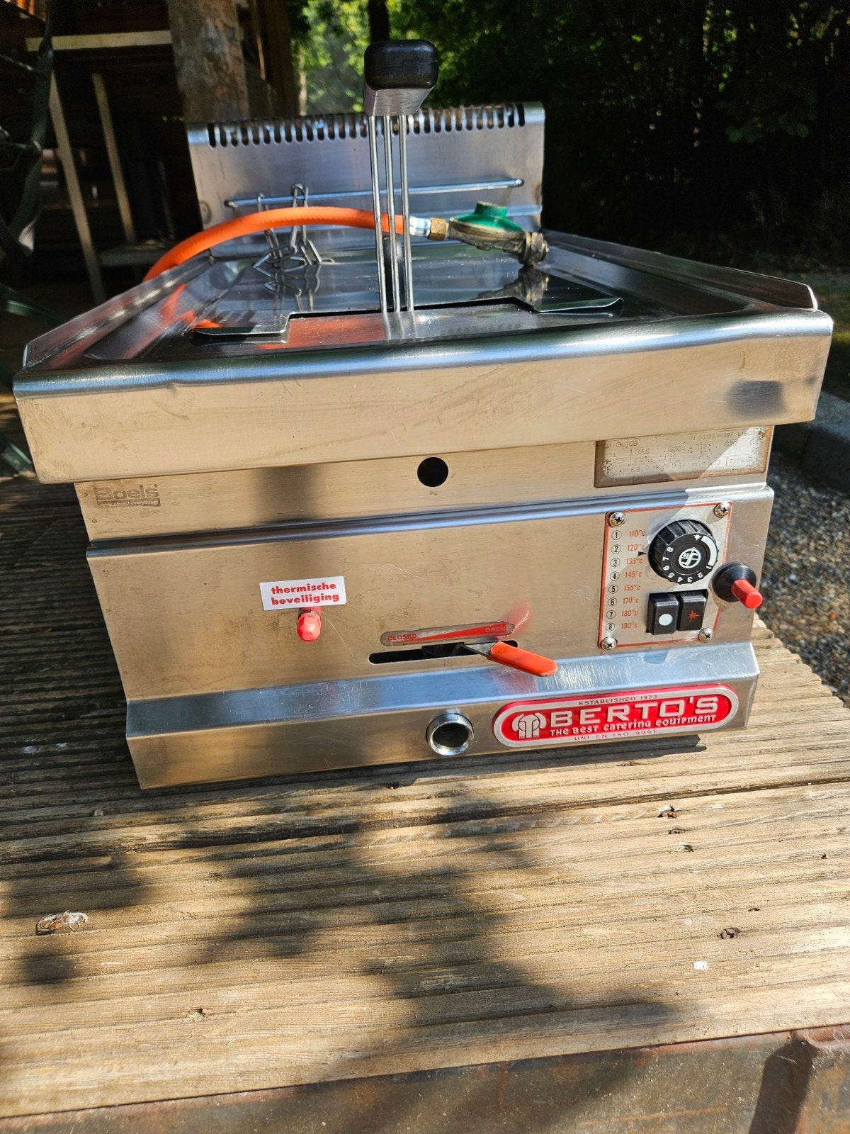 Friteuse  butagas, Ophalen of Verzenden