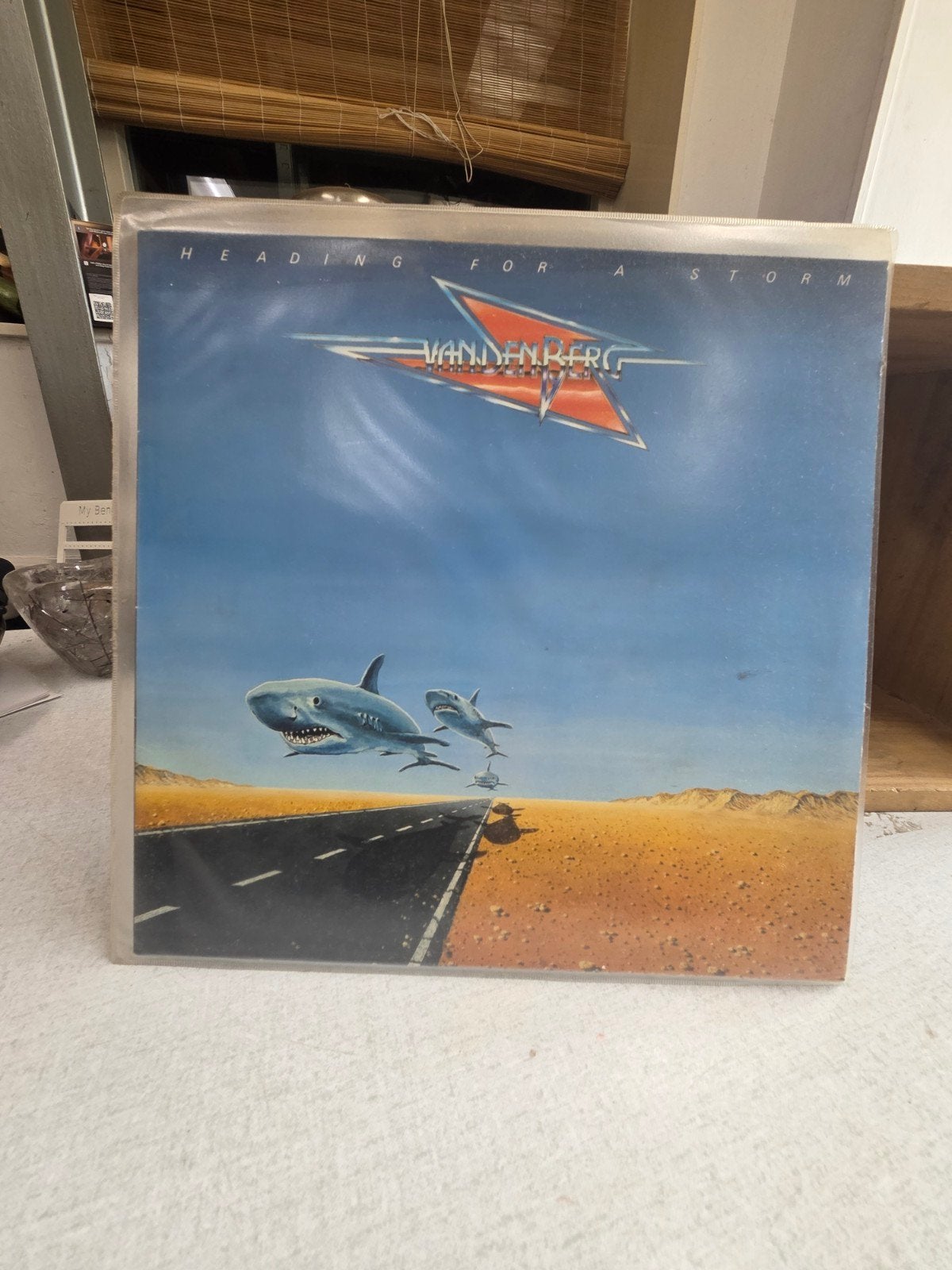 Vandenberg - Heading for a Storm LP (1983), Gebruikt, Overige genres, 1980 - 1989, Ophalen of Verzenden