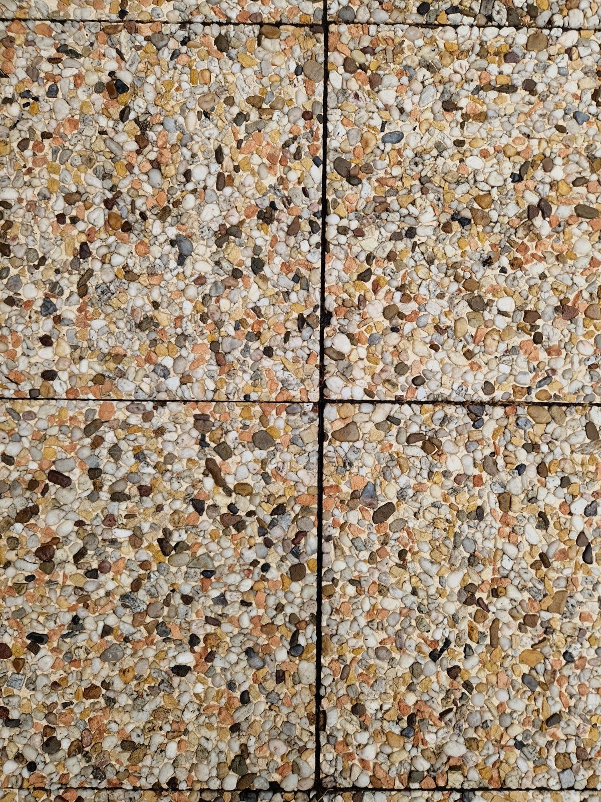 Grindtegels 40x40 24m2 - 4cm dik, Tuin en Terras, Ophalen, Gebruikt, 10 m² of meer, Grind