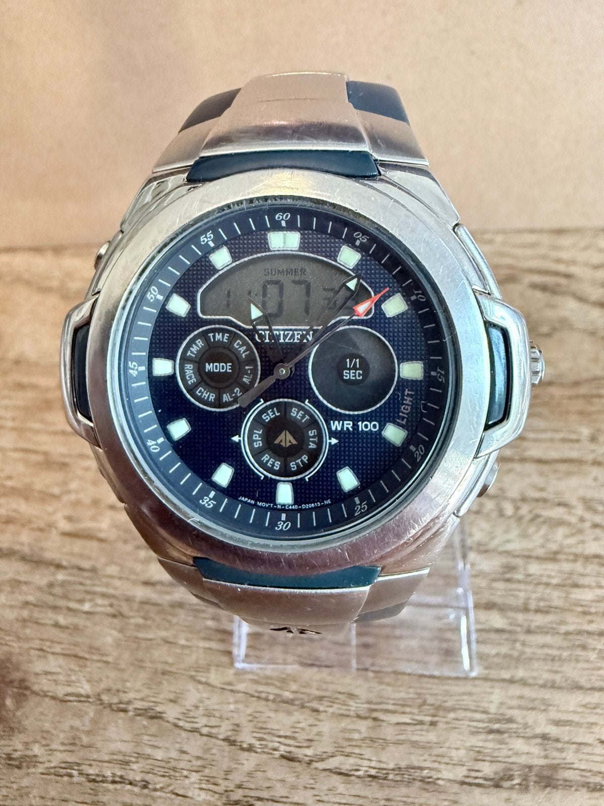 Citizen Pro Master te koop., Gebruikt, Blauw, IOS, Ophalen of Verzenden