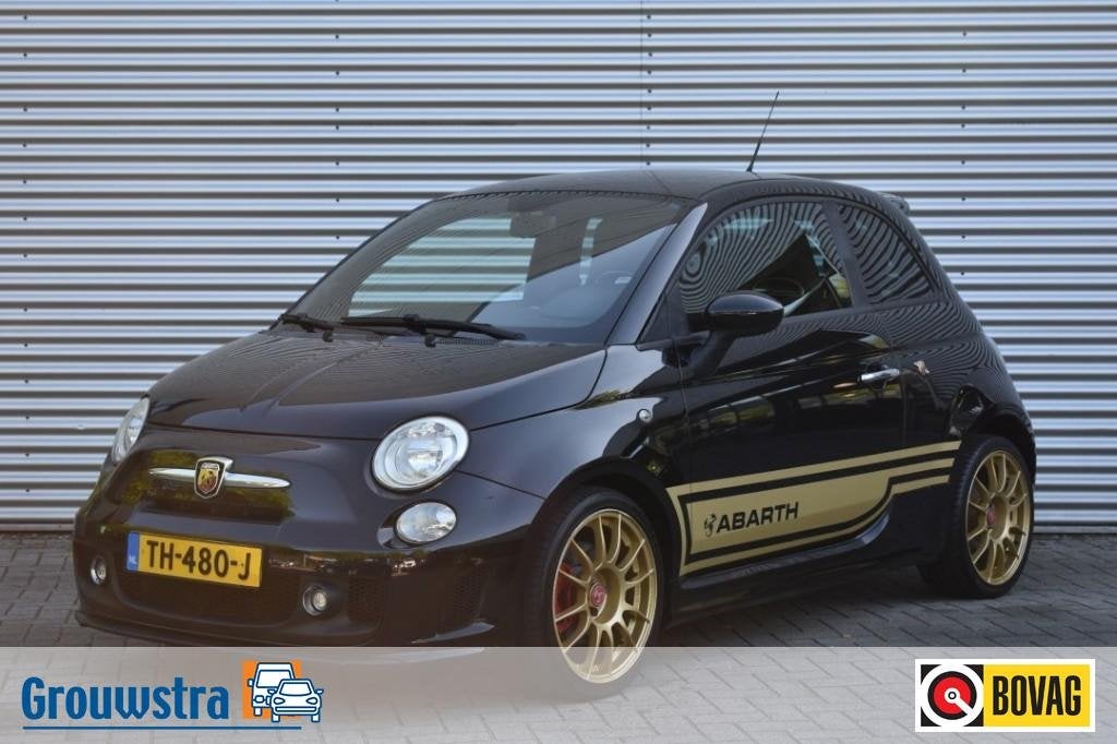 Fiat 500 1.4-16V ABARTH / LEDER / INTERSCOPE SOUNDSYSTEM, Auto's, Fiat, Bedrijf, ABS, Airbags, Bluetooth, Boordcomputer, Centrale vergrendeling