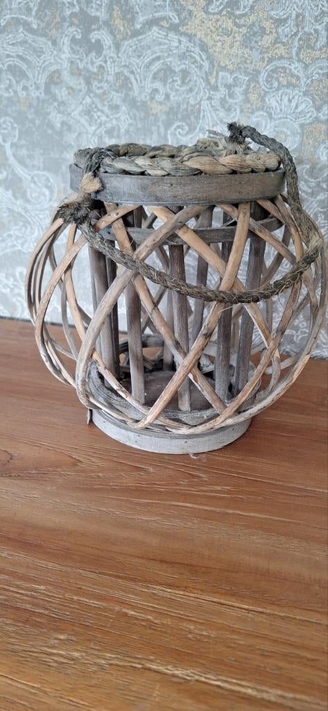 Windlicht, Ophalen of Verzenden, Overige materialen, Minder dan 25 cm