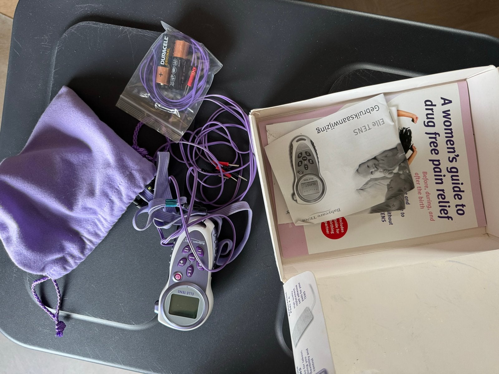Elle TENS Babycare TENS voor pijnverlichting tijdens bevalli, Ophalen, Zo goed als nieuw, Overige typen
