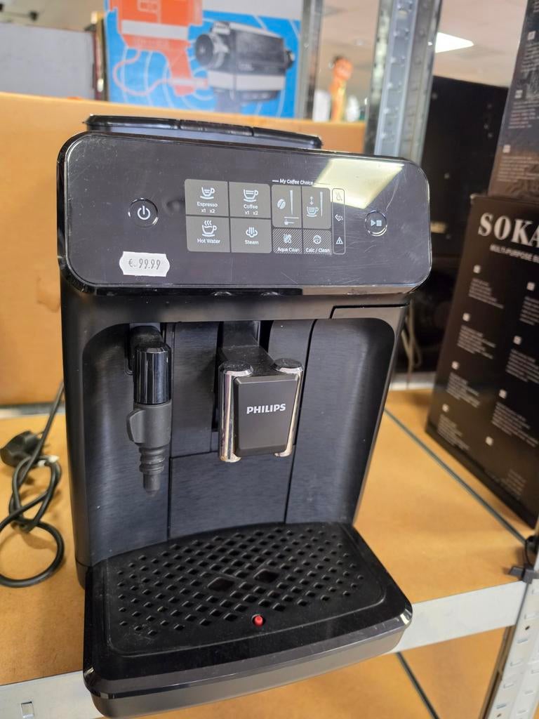 Philips Bonenapparaat - Volautomatische Koffiemachine, Gebruikt, Espresso apparaat, 4 tot 10 kopjes, Afneembaar waterreservoir