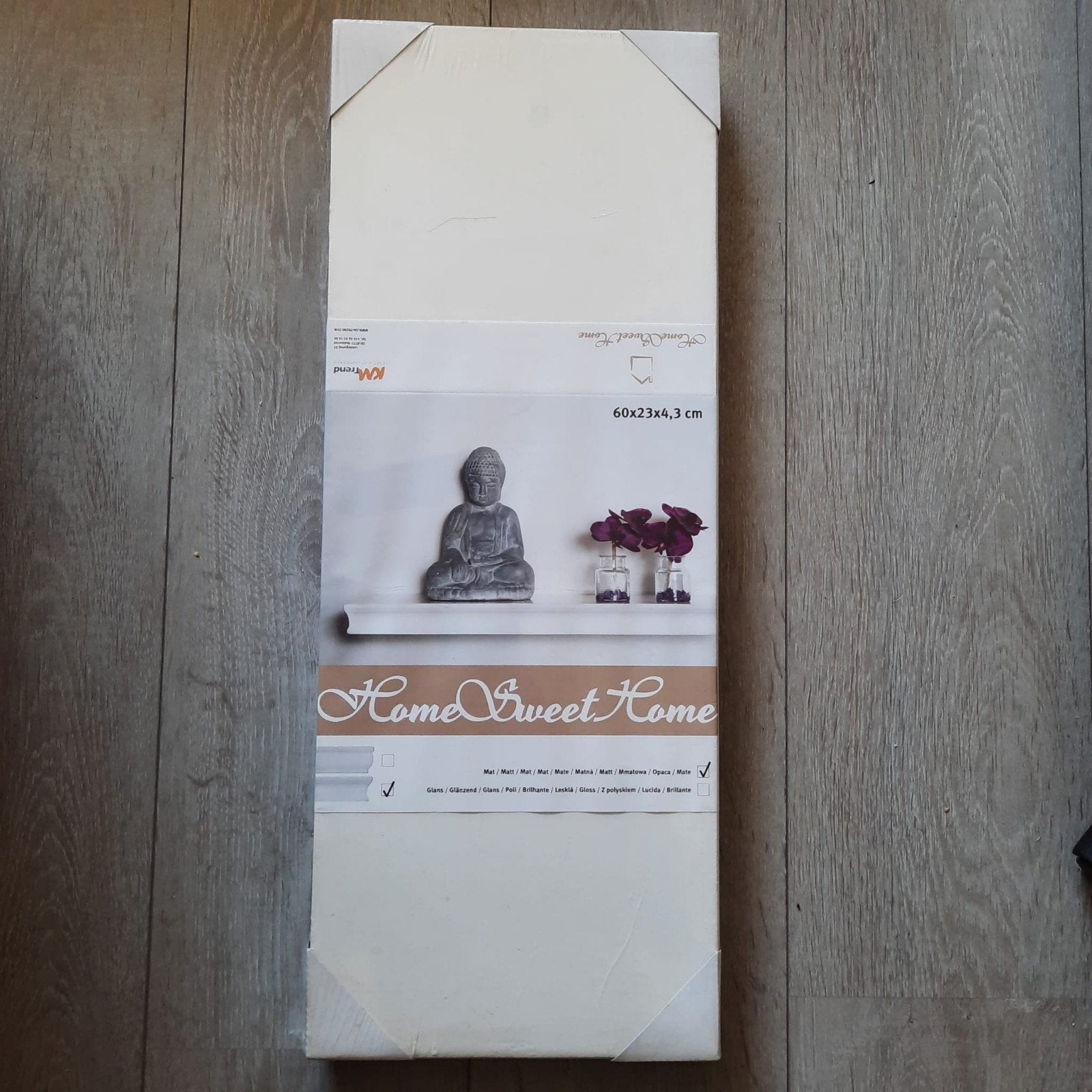 Nieuw Home Sweet Home wandplank, Huis en Inrichting, Ophalen of Verzenden, Nieuw, Modern
