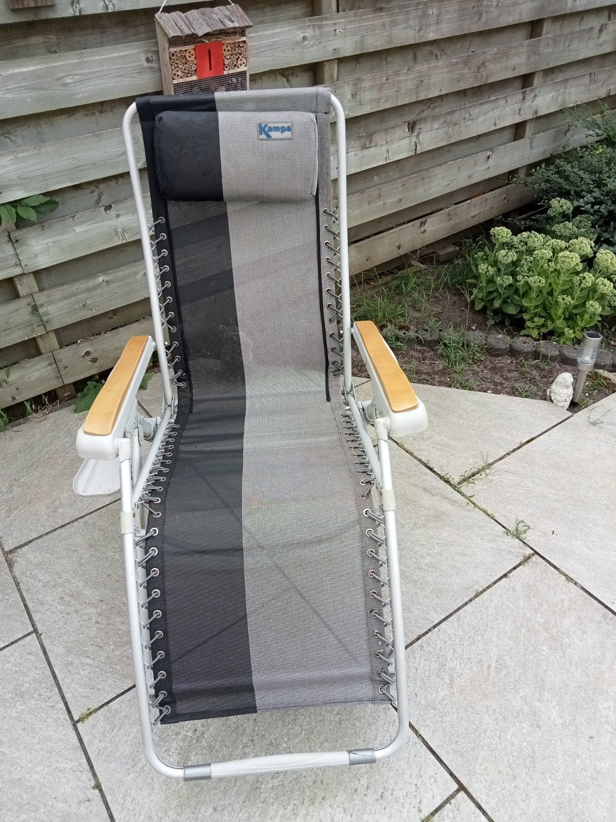tuin ligstoel, Ophalen, Zo goed als nieuw, Aluminium