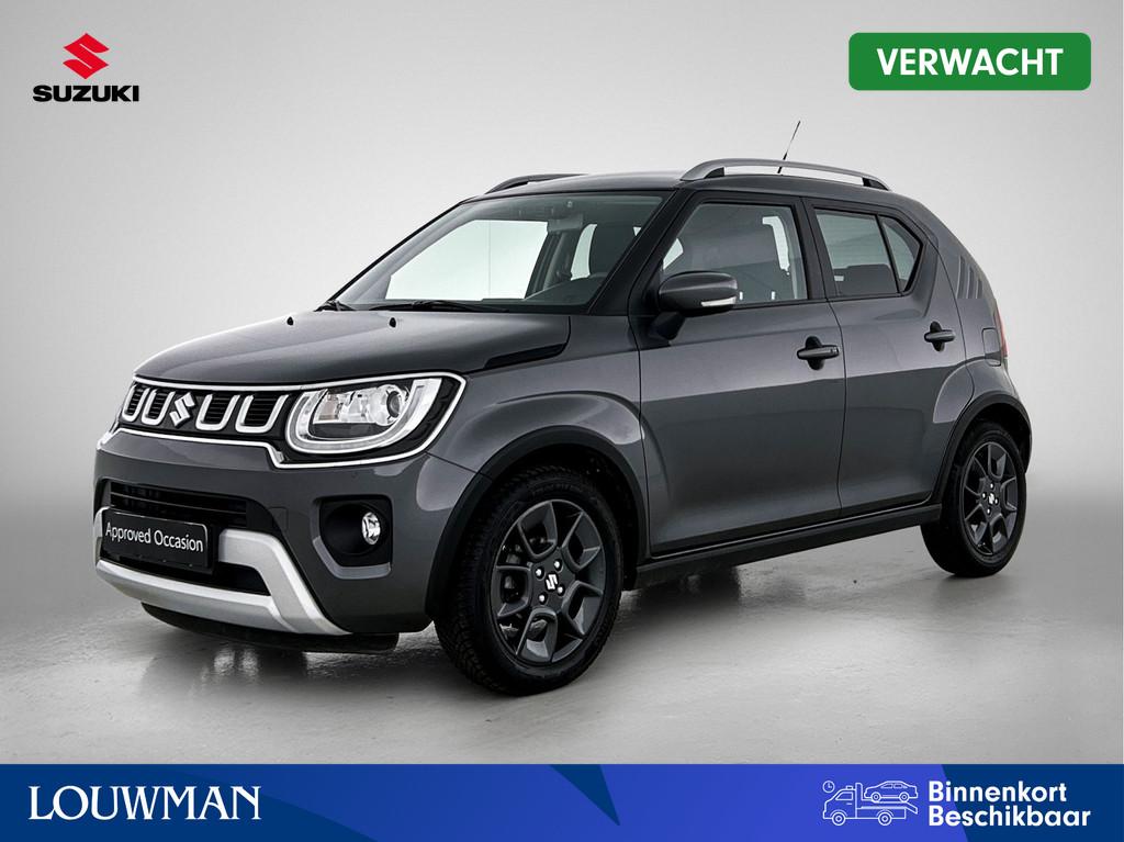 Suzuki Ignis 1.2 Smart Hybrid Style Automaat | Dealeronderho, Auto's, Suzuki, Stof, Gebruikt, Zwart, 4 cilinders
