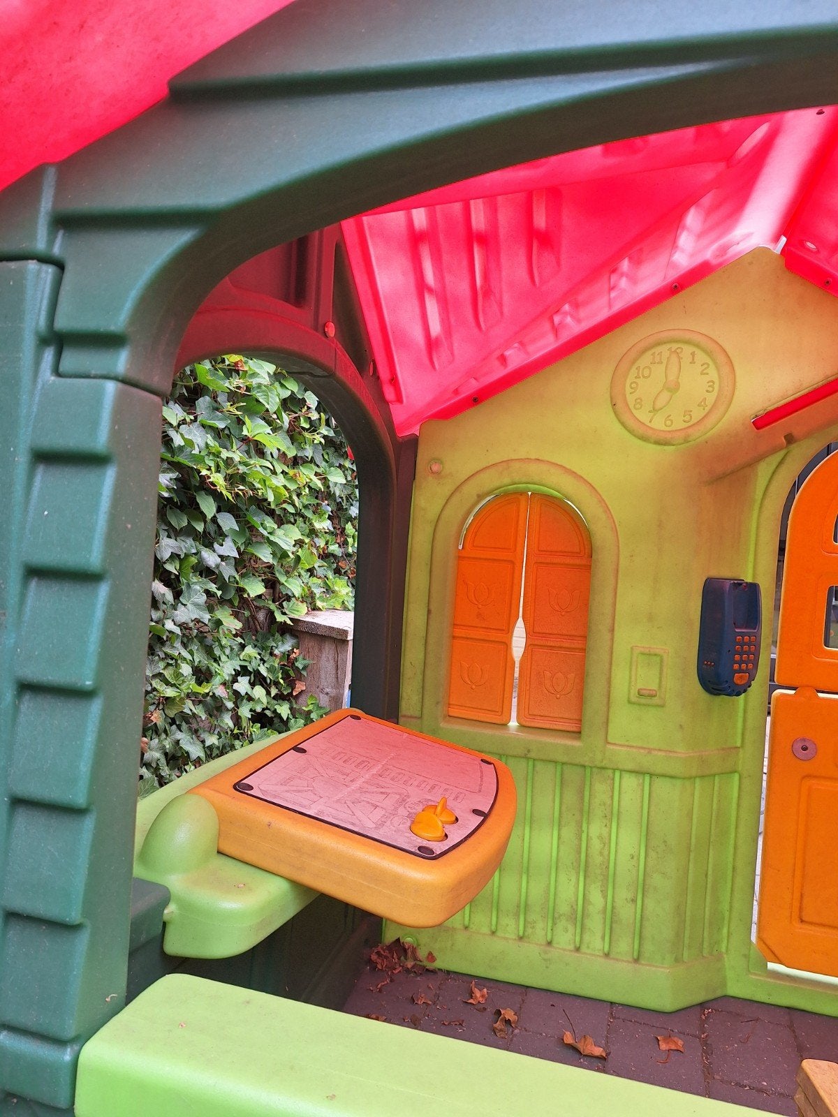 Little Tikes Speelhuisje - Groen/Rood, Kinderen en Baby's, Speelgoed | Buiten | Speelhuisjes, Ophalen, Gebruikt, Kunststof