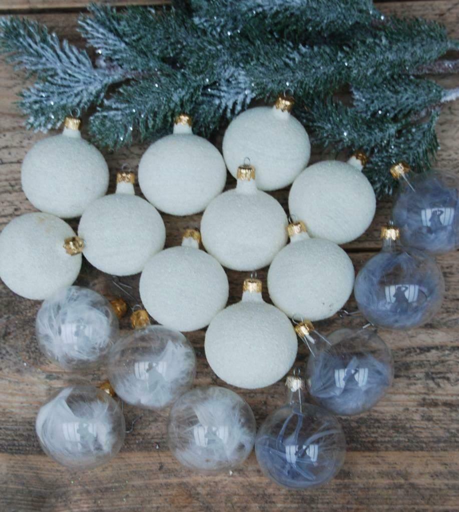 18 Kerstballen, Diversen, Kerst, Ophalen of Verzenden, Nieuw