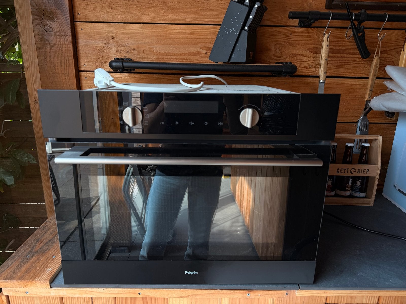 Pelgrim MAC524MAT Inbouw Oven - Zo goed als nieuw, Witgoed en Apparatuur, Ovens, Ophalen, 45 tot 50 cm, 60 cm of meer, Pelgrim