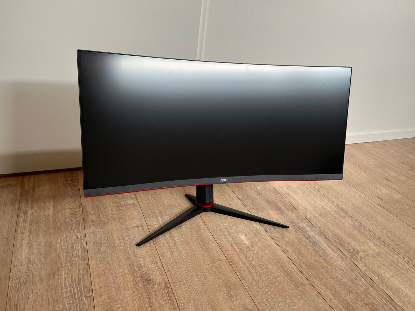 34 inch ultrawide beeldscherm AOC CU34G2XP/BK Curved, Computers en Software, Monitoren, Ophalen, 101 t/m 150 Hz, Curved, VA