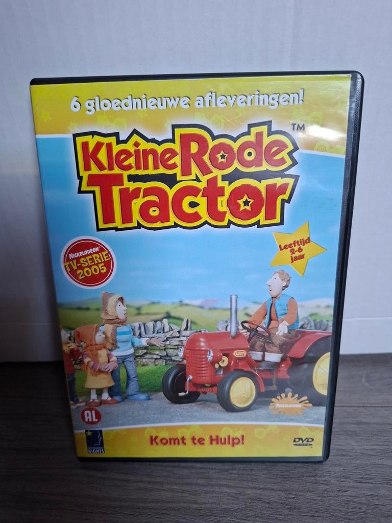 Kleine Rode Tractor - Komt te Hulp! DVD, Alle leeftijden, Ophalen of Verzenden, Gebruikt