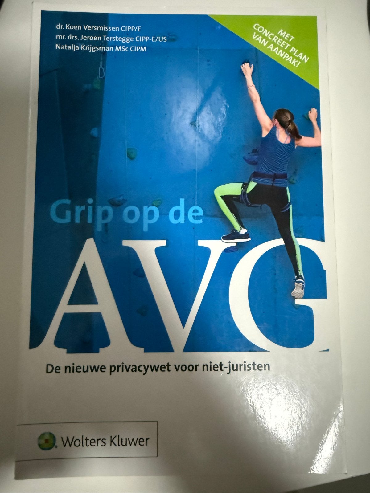 Grip op de AVG: De nieuwe privacywet voor niet-juristen, Ophalen of Verzenden, Gamma, Zo goed als nieuw, HBO