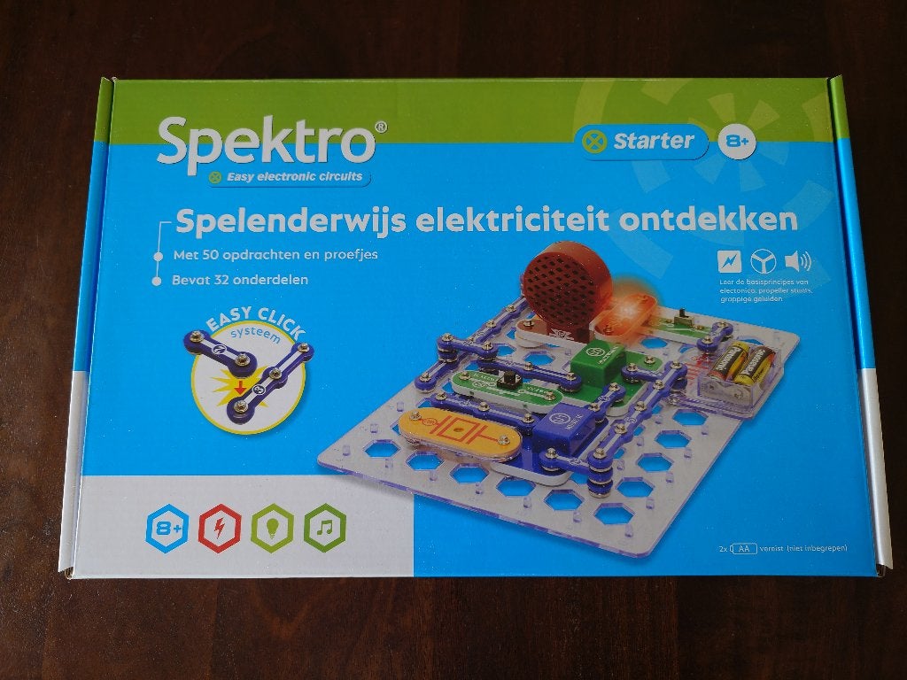 Spektro starter electriteit ontdekken, Kinderen en Baby's, Speelgoed | Educatief en Creatief, Ophalen of Verzenden, Nieuw, Bouwen