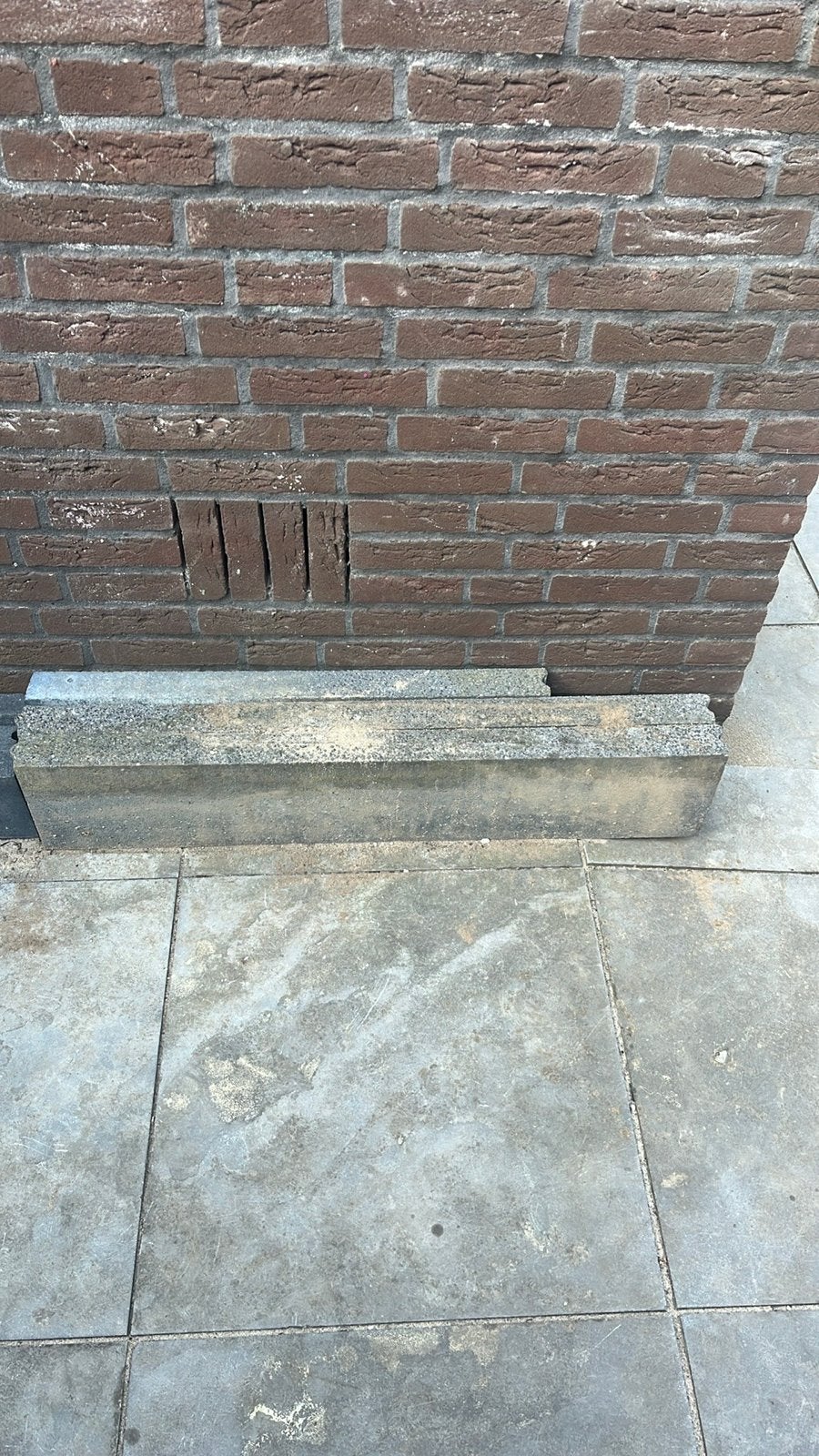 Betonnenbanden, Tuin en Terras, Tegels en Klinkers, Ophalen, Gebruikt, Overige typen, Minder dan 5 m²